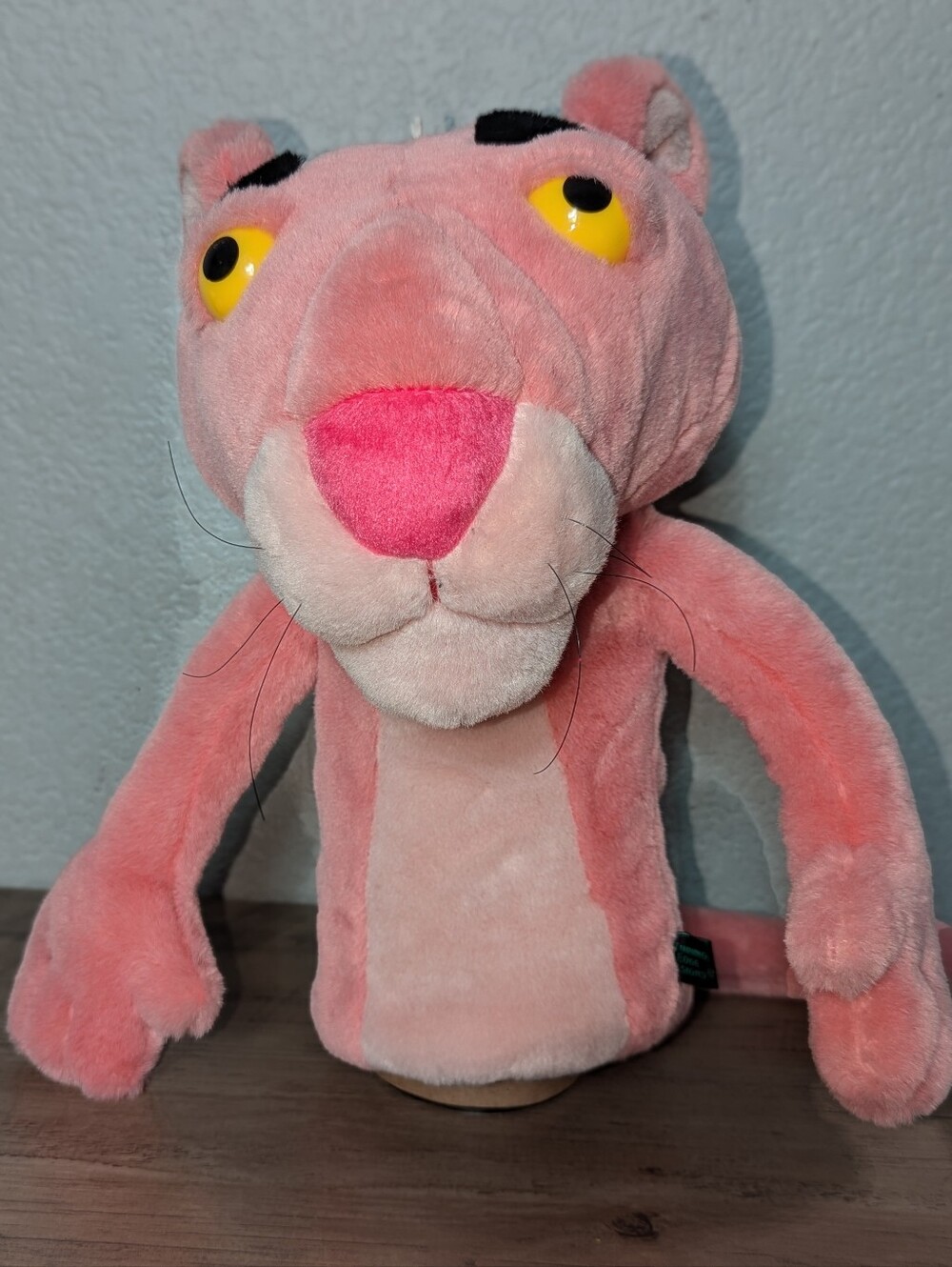VINTAGE Winning Edge Designs Pink Panther Golf Driver Headcover Plush